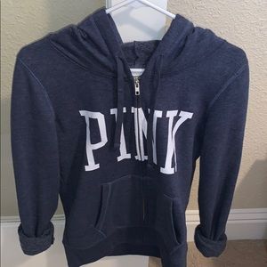 PINK Zip Down Jacket